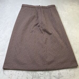 Vintage Center Stage Knit A Line Skirt Size 12 Red Blue Mod Retro USA‎